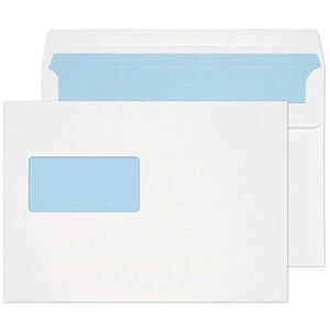 Blake Purely Everyday C5 162 x 229 mm 90 gsm Self Seal Wallet High Window Envelopes (1709) White Pack of 500 Blake Purely Everyday C5 162 x 229 mm 90 gsm Self Seal Wallet High Window Envelopes (1709) White Pack of 500