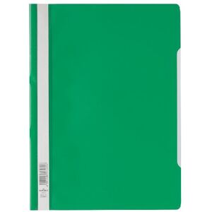 Durable Clear View A4 Document Folder Green Transparent Front Cover Pack of 50 Folders Ideal for Holding A4 Punched Documents Durable Clear View A4 Document Folder Green Transparent Front Cover Pack of 50 Folders Ideal for Holding A4 Punched Documents