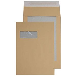 Blake Purely Packaging C4 (A4) 324 x 229 mm Board Back Pocket Peel and Seal Envelopes Window (13901MW) Manilla Pack of 125 Blake Purely Packaging C4 (A4) 324 x 229 mm Board Back Pocket Peel and Seal Envelopes Window (13901MW) Manilla Pack of 125