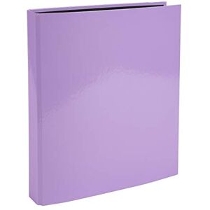 Exacompta – ref. 51565E, Box of 10 Binders, 4 25 mm D-Ring, Spine 40 mm, Watercolour, Black Inner, Outer Dimensions 31.5 x 27 cm, A4 File Format, Purple Exacompta – ref. 51565E, Box of 10 Binders, 4 25 mm D-Ring, Spine 40 mm, Watercolour, Black Inner, Outer Dimensions 31.5 x 27 cm, A4 File Format, Purple