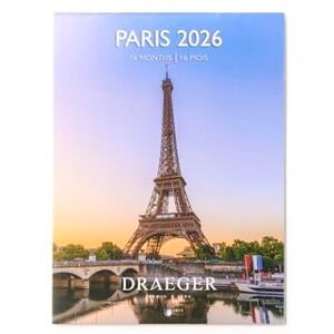 DRAEGER PARIS 1886 Small Wall Calendar 13 x 18 cm 2026 Paris Theme 12 months FSC paper Detachable illustrations DRAEGER PARIS 1886 Small Wall Calendar 13 x 18 cm 2026 Paris Theme 12 months FSC paper Detachable illustrations