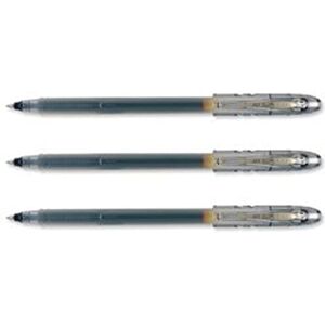 PILOT 570318 Supergel Rollerball 0.7 mm Tip (Box of 12) Black PILOT 570318 Supergel Rollerball 0.7 mm Tip (Box of 12) Black