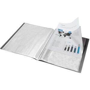 Liderpapel Folder Shop Window 40 Pockets Polypropylene DIN A3 Black Opaque Liderpapel Folder Shop Window 40 Pockets Polypropylene DIN A3 Black Opaque