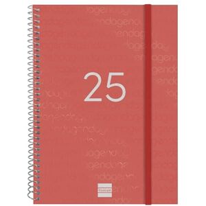 Finocam Spiral Agenda Year 2025 Week to View Horizontal January 2025 December 2025 (12 months) Red Spanish Finocam Spiral Agenda Year 2025 Week to View Horizontal January 2025 December 2025 (12 months) Red Spanish