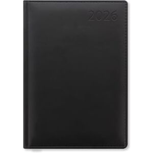 Letts of London Verona A5 week to view 2026 diary Black 26-080448 Letts of London Verona A5 week to view 2026 diary Black 26-080448