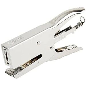 Rexel R56 Metal Stapling Pliers, 40 Sheet Capacity, Uses 24/6 and 26/6 Staples, Metal, Silver, 2103700 Rexel R56 Metal Stapling Pliers, 40 Sheet Capacity, Uses 24/6 and 26/6 Staples, Metal, Silver, 2103700