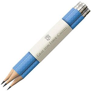 Graf Faber Castell 3 Pencils Model Perfect Pencil in Gulf Blue Graf Faber Castell 3 Pencils Model Perfect Pencil in Gulf Blue