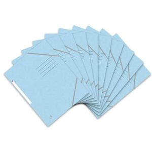 Oxford Top File + 400116359 Folder A4 Extra Strong Cardboard Pastel Blue Pack of 10 Oxford Top File + 400116359 Folder A4 Extra Strong Cardboard Pastel Blue Pack of 10