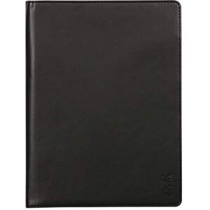 Rhodia 216001C rama N°16 Clipboard and Document Holder Booklet Black for Notepads or A5 Format Notebooks (14.8 x 21 cm) Premium Italian Faux Leather rama Collection Rhodia 216001C rama N°16 Clipboard and Document Holder Booklet Black for Notepads or A5 Format Notebooks (14.8 x 21 cm) Premium Italian Faux Leather rama Collection
