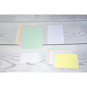 Exacompta Ref 10346E Bristol Plain Record Cards (Pack of 100) A4 in Size, 205gsm Card, Compatible with Printers Suitable for Exam Revision & Notes Green Exacompta Ref 10346E Bristol Plain Record Cards (Pack of 100) A4 in Size, 205gsm Card, Compatible with Printers Suitable for Exam Revision & Notes Green