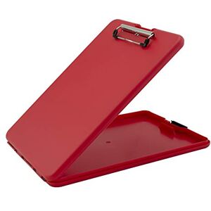 Saunders SlimMate Plastic Storage Notepad, Letter Size (8.5" x 12") Red Saunders SlimMate Plastic Storage Notepad, Letter Size (8.5" x 12") Red