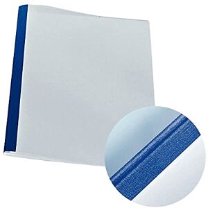 Leitz 177118 Thermal Binding Folders A4 Linen Look 1.5 mm Spine Width Blue Pack of 25 Leitz 177118 Thermal Binding Folders A4 Linen Look 1.5 mm Spine Width Blue Pack of 25