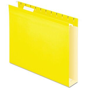 Pendaflex Extra Capacity Reinforced Hanging Folders, Letter Size, Yellow, 25 per Box (4152X2YEL) Pendaflex Extra Capacity Reinforced Hanging Folders, Letter Size, Yellow, 25 per Box (4152X2YEL)