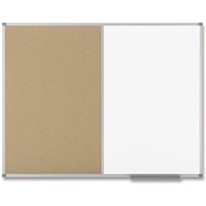 Nobo Elipse Combination Board Drywipe and Cork W1200xH900mm Nobo Elipse Combination Board Drywipe and Cork W1200xH900mm