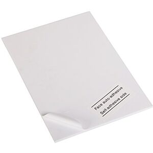 Clairefontaine Ref 93612C Foam-Backed Adhesive Cardboard (5 Sheets) 50x65cm Size, Light & Stiff, 5mm Thick Suitable for Decoration, Model-Making & Framing Clairefontaine Ref 93612C Foam-Backed Adhesive Cardboard (5 Sheets) 50x65cm Size, Light & Stiff, 5mm Thick Suitable for Decoration, Model-Making & Framing