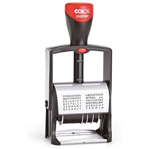 Colop 106990 Word Band Stamp 2000/WD in Blister Date German Cushion Black Colop 106990 Word Band Stamp 2000/WD in Blister Date German Cushion Black