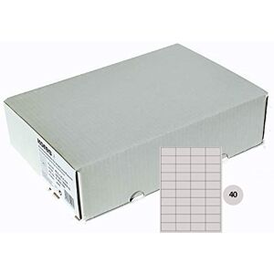 Kores Universal Self-Adhesive Labels, Format 52,5 x 29,7 mm, White Pack of 500 Sheets Kores Universal Self-Adhesive Labels, Format 52,5 x 29,7 mm, White Pack of 500 Sheets