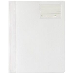 Durable 250007 Slip Folder, A4 Extra Wide (Pack of 25) Whitely Durable 250007 Slip Folder, A4 Extra Wide (Pack of 25) Whitely