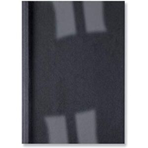 GBC LeatherGrain Thermal Binding Covers, 3 mm, 30 Sheet Capacity, A4, Black, Pack of 100, IB451614 GBC LeatherGrain Thermal Binding Covers, 3 mm, 30 Sheet Capacity, A4, Black, Pack of 100, IB451614