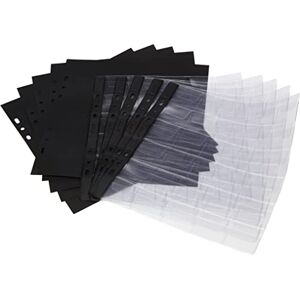 Pagna Coin Sheets 30 Pockets/Diameter 35 mm Pack of 5 Transparent Pagna Coin Sheets 30 Pockets/Diameter 35 mm Pack of 5 Transparent