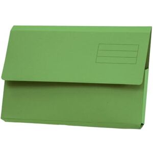Exacompta Guildhall Plain Document Wallet, 345x245 mm, 250 gsm Green, Pack of 50 Exacompta Guildhall Plain Document Wallet, 345x245 mm, 250 gsm Green, Pack of 50