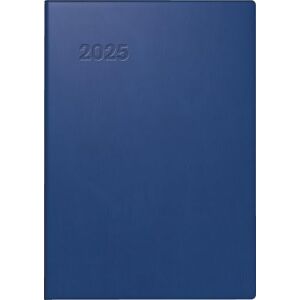 BRUNNEN Pocket Diary Model 713 (2025), 2 Pages = 1 Week, A7, 160 Pages, Plastic Cover, Dark Blue BRUNNEN Pocket Diary Model 713 (2025), 2 Pages = 1 Week, A7, 160 Pages, Plastic Cover, Dark Blue