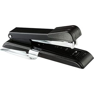 Bostitch Office B8 PowerCrown Travel & Desktop Stapler, 30 Sheet Capacity, Durable Metal, Black. Bostitch Office B8 PowerCrown Travel & Desktop Stapler, 30 Sheet Capacity, Durable Metal, Black.