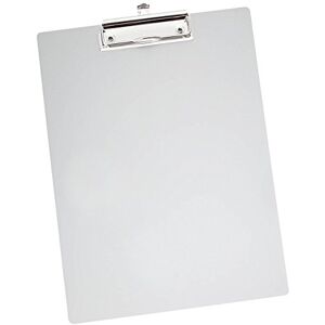 WEDO 057854 Clipboard A4 Writing Board with Rounded Corners Strong Clip and Hanging Hook Aluminium Metal WEDO 057854 Clipboard A4 Writing Board with Rounded Corners Strong Clip and Hanging Hook Aluminium Metal