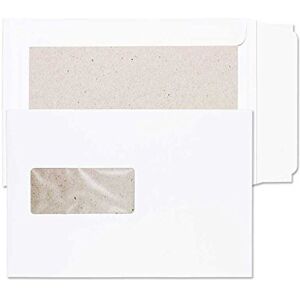 Blake Purely Packaging C5 (A5) 229 x 162 mm Board Back Pocket Peel & Seal Window Envelopes (51901W) White Pack of 125 Blake Purely Packaging C5 (A5) 229 x 162 mm Board Back Pocket Peel & Seal Window Envelopes (51901W) White Pack of 125
