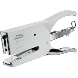 Rapid Classic K1+ Stapling Pliers For No. 24 Staples – Compatible with 24/6 & 24/8+ Staples, Adjustable Anvil & Back-Loading Mechanism, ClimatePartner Certified – Office, Home, DIY, Retail (White) Rapid Classic K1+ Stapling Pliers For No. 24 Staples – Compatible with 24/6 & 24/8+ Staples, Adjustable Anvil & Back-Loading Mechanism, ClimatePartner Certified – Office, Home, DIY, Retail (White)