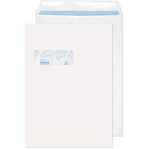 Blake Environmental Biodegradable & Recycled Envelopes (324 x 229mm) Pack of 250 Thickness 100GSM Self Seal FSC Certified White Envelopes Eco Stationery & Business Supplies (RD7892) Blake Environmental Biodegradable & Recycled Envelopes (324 x 229mm) Pack of 250 Thickness 100GSM Self Seal FSC Certified White Envelopes Eco Stationery & Business Supplies (RD7892)