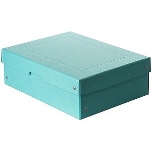 FALKEN Original PureBox Pastel, Made in Germany, 100 mm high, DIN A4, blue, storage box with lid made of sturdy cardboard, vegan gift box, transport box, all-purpose box FALKEN Original PureBox Pastel, Made in Germany, 100 mm high, DIN A4, blue, storage box with lid made of sturdy cardboard, vegan gift box, transport box, all-purpose box