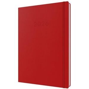 Collins Legacy 2026 12 Month Calendar Year Planner, Day-To-Page with 1/2 Hourly Appointments Diary, A4 Hard Cover Red (CL41.15-26) Collins Legacy 2026 12 Month Calendar Year Planner, Day-To-Page with 1/2 Hourly Appointments Diary, A4 Hard Cover Red (CL41.15-26)