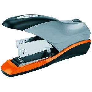 Rexel Optima 70 Low Force Heavy Duty Stapler, 70 Sheet Capacity, Flat Clinch Stapling, Includes Optima Staples, Silver/Black, 2102359 Rexel Optima 70 Low Force Heavy Duty Stapler, 70 Sheet Capacity, Flat Clinch Stapling, Includes Optima Staples, Silver/Black, 2102359