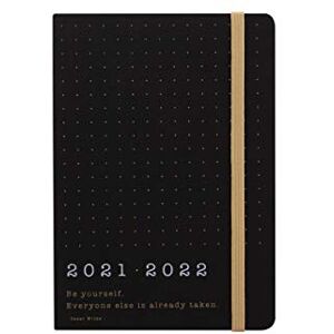 Letts of London LETTS Eco Writers A6 Academic 21.22 Day to a Page with appointments Diary Black Kraft Letts of London LETTS Eco Writers A6 Academic 21.22 Day to a Page with appointments Diary Black Kraft