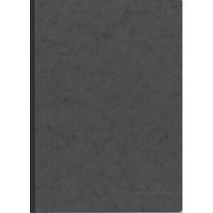 Clairefontaine 795465C Collection Age Bag A Grey Canvas Back Stitched Notebook A5 14,8x21 cm 192 Lined Pages 90 g White Paper Leather Grain Glossy Card Cover Clairefontaine 795465C Collection Age Bag A Grey Canvas Back Stitched Notebook A5 14,8x21 cm 192 Lined Pages 90 g White Paper Leather Grain Glossy Card Cover