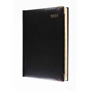 Collins Classic 2025 Diary for Professionals Compact Day a Page Business Planner (with Appointments) Black (1250V.99-25) Premium Appointments Planner with Luxury PU Leather Cover Collins Classic 2025 Diary for Professionals Compact Day a Page Business Planner (with Appointments) Black (1250V.99-25) Premium Appointments Planner with Luxury PU Leather Cover