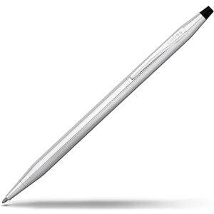 Cross Classic Century Refillable Twist-Action Metal Ballpoint Pen, Medium Ballpoint, includes Premium Gift Box and Black Cartridge, 1 Pack, Lustrous Chrome Cross Classic Century Refillable Twist-Action Metal Ballpoint Pen, Medium Ballpoint, includes Premium Gift Box and Black Cartridge, 1 Pack, Lustrous Chrome