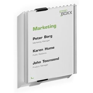 Durable Information Sign 149 x 210.5 mm Silver, Door and Wall Sign, Includes Fittings, Ideal for Offices, Hotels, Public Buildings, etc. Durable Information Sign 149 x 210.5 mm Silver, Door and Wall Sign, Includes Fittings, Ideal for Offices, Hotels, Public Buildings, etc.