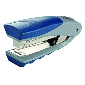 Rexel Centor Half Strip Stapler, 25 Sheet Capacity, Uses 24/6 and 26/6 Staples, Includes Staples, Metal Body, Blue/Back, 2100596 Rexel Centor Half Strip Stapler, 25 Sheet Capacity, Uses 24/6 and 26/6 Staples, Includes Staples, Metal Body, Blue/Back, 2100596