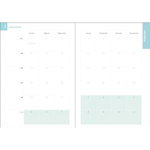 Exacompta 200832E Lady20 Desk Calendar Refill Pack 21 cm x 15 cm Weekly Planner January 2023 to December 2023 Exacompta 200832E Lady20 Desk Calendar Refill Pack 21 cm x 15 cm Weekly Planner January 2023 to December 2023