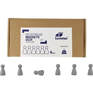 Leviatan Set of 6 Neodymium Magnets Fridge Magnets Ultra Strong High Performance Magnets for Whiteboard Fridge Photos Magnetic Strips Magnetic Board Crafts Grey Leviatan Set of 6 Neodymium Magnets Fridge Magnets Ultra Strong High Performance Magnets for Whiteboard Fridge Photos Magnetic Strips Magnetic Board Crafts Grey