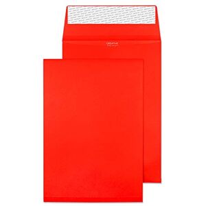 Blake Creative Colour C5 229 x 162 x 25 mm 120 gsm Gusset Pocket Peel & Seal Envelopes (6060) Pillar Box Red Pack of 125 Blake Creative Colour C5 229 x 162 x 25 mm 120 gsm Gusset Pocket Peel & Seal Envelopes (6060) Pillar Box Red Pack of 125