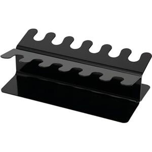 MAUL Straight Form Premium Stamp Holder Metal Stamp Rack for 12 Stamps Black MAUL Straight Form Premium Stamp Holder Metal Stamp Rack for 12 Stamps Black