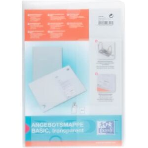 Elba 63190 A4 Sales Folder 0.5 mm Polypropylene for Approximately 50 Sheets Pack of 10 Transparent Elba 63190 A4 Sales Folder 0.5 mm Polypropylene for Approximately 50 Sheets Pack of 10 Transparent