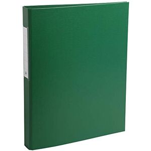 Exacompta ref. 54383E Box of 10 rigid PP binders 2 round rings, diameter 25 mm Spine 40 mm External dimensions: 32 x 25.5 cm Format to file A4 Colour: green Exacompta ref. 54383E Box of 10 rigid PP binders 2 round rings, diameter 25 mm Spine 40 mm External dimensions: 32 x 25.5 cm Format to file A4 Colour: green