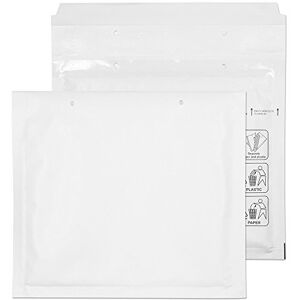 Blake Purely Packaging CD 165 x 180 mm Envolite Peel & Seal Padded Bubble Envelopes (CD) White Pack of 200 Blake Purely Packaging CD 165 x 180 mm Envolite Peel & Seal Padded Bubble Envelopes (CD) White Pack of 200