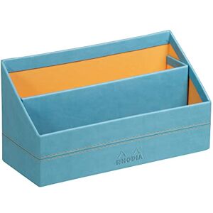 Rhodia 318847C Turquoise Mail Holder 25x10x14 cm Orange Saddle Stitching Faux Leather Exterior rama Home Office Collection Office Organization & Designer Storage Rhodia 318847C Turquoise Mail Holder 25x10x14 cm Orange Saddle Stitching Faux Leather Exterior rama Home Office Collection Office Organization & Designer Storage