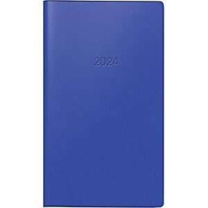 BRUNNEN Weekly calendar model 756 2024, 2 pages = 1 week, sheet size 8.7 x 15.3 cm, dark blue BRUNNEN Weekly calendar model 756 2024, 2 pages = 1 week, sheet size 8.7 x 15.3 cm, dark blue