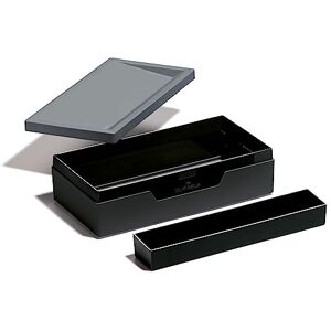 Durable 761258 VARICOLOR Job Case, Compact Case for Office Stationary with Removable Pen Tray, Charcoal Durable 761258 VARICOLOR Job Case, Compact Case for Office Stationary with Removable Pen Tray, Charcoal